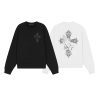 CHROME HEARTS ラウンドネックパーカー 黑