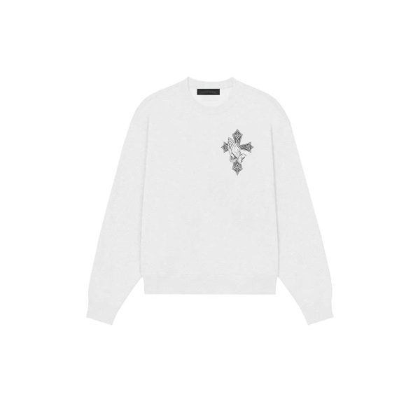 CHROME HEARTS ラウンドネックパーカー 黑