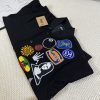 Stussy ベースボールジャケット 刺繍パッチ ブラック