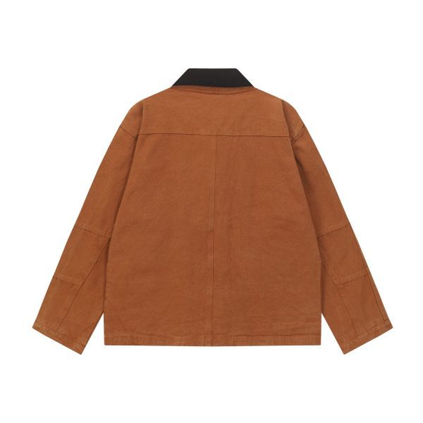 Stussy ワークジャケット マルチポケット ブラウン