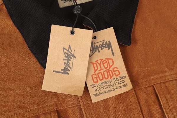 Stussy ワークジャケット マルチポケット ブラウン