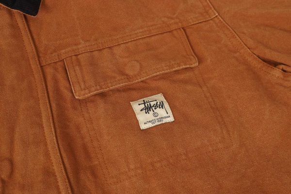 Stussy ワークジャケット マルチポケット ブラウン