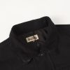 Stussy ワークジャケット コーデュロイ襟 ブラック
