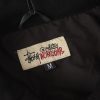 Stussy ワークジャケット コーデュロイ襟 ブラック