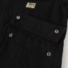 Stussy ワークジャケット コーデュロイ襟 ブラック