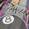 Stussy×Levi's デニムジャケット 刺繍徽章 グレーブルー