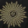 Stussy ベースボールジャケット 刺繍パッチ ブラック