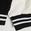 Stussy ベースボールジャケット 刺繍パッチ ブラック