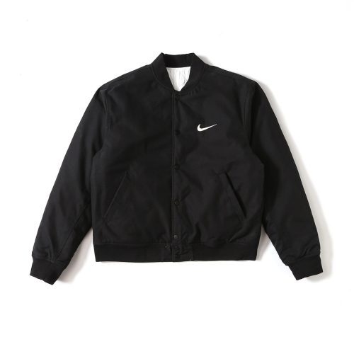 Stussy×Nike コーチジャケット 刺繍 ブラック