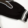 Stussy ベースボールジャケット シティ刺繍 ブラック