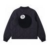 Stussy コーチジャケット キルト オリーブ