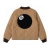 Stussy コーチジャケット キルト オリーブ