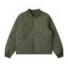 Stussy コーチジャケット キルト オリーブ