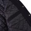 Stussy ベースボールジャケット パッチ ブラック