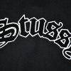 Stussy ベースボールジャケット ストライプ ブラック