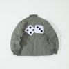 Stussy コーチジャケット キルト オリーブ