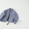 Stussy シャツジャケット チェック柄 ブルー