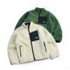 Stussy ウインドブレーカー ファーカラー ブラック