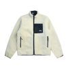 Stussy ウインドブレーカー ファーカラー ブラック
