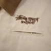 Carhartt×Stussy ワークジャケット 刺繍 ベージュ