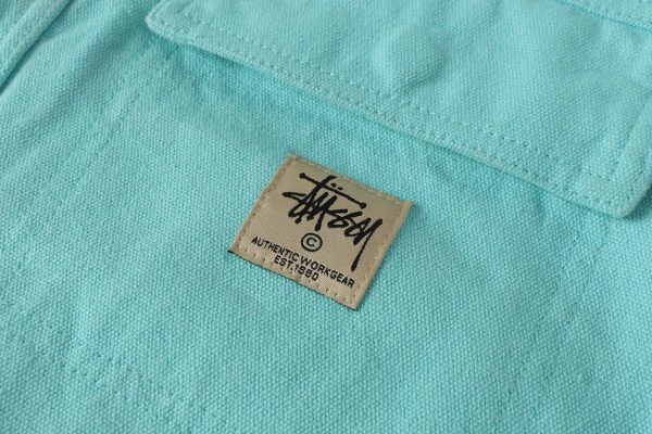 Stussy×Carhartt ワークジャケット コラボ ミントグリーン