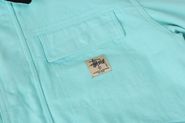 Stussy×Carhartt ワークジャケット コラボ ミントグリーン