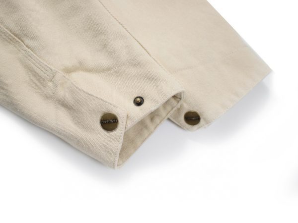 Carhartt×Stussy ワークジャケット 刺繍 ベージュ
