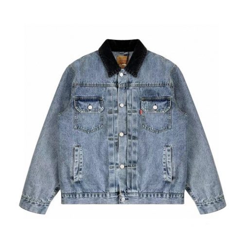 13434645496816724 Stussy×Levi's デニムジャケット 刺繍 ブルー