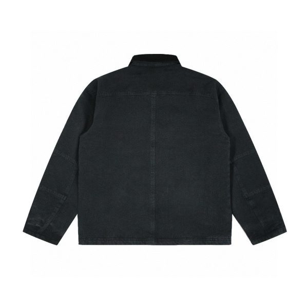 Stussy ワークジャケット 4ポケット ブラック