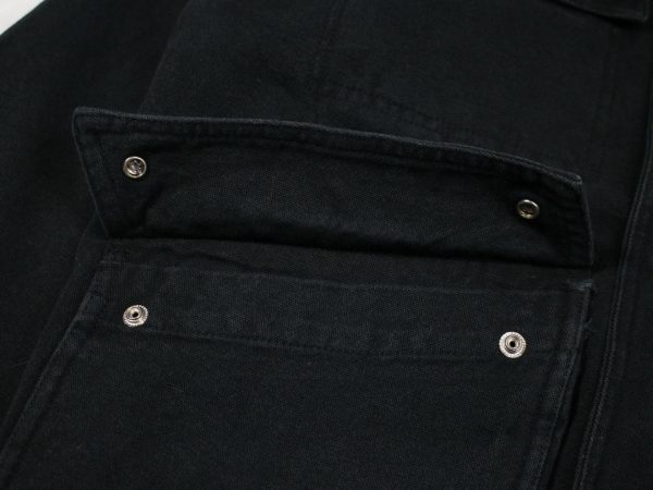 Stussy ワークジャケット 4ポケット ブラック