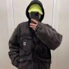 Stussy ワークジャケット 4ポケット ブラック