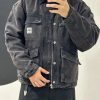 Stussy ワークジャケット 4ポケット ブラック