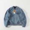 Stussy コーチジャケット ウォッシュ加工 ピンク