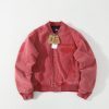 Stussy コーチジャケット ウォッシュ加工 ピンク