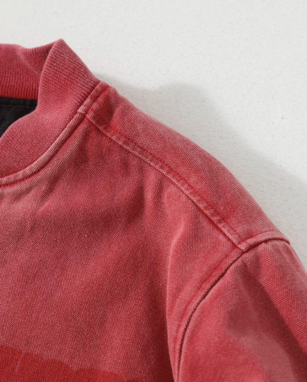 Stussy コーチジャケット ウォッシュ加工 ピンク