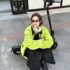 Stussy ワークジャケット 4ポケット ライムグリーン