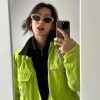 Stussy ワークジャケット 4ポケット ライムグリーン