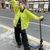 Stussy ワークジャケット 4ポケット ライムグリーン