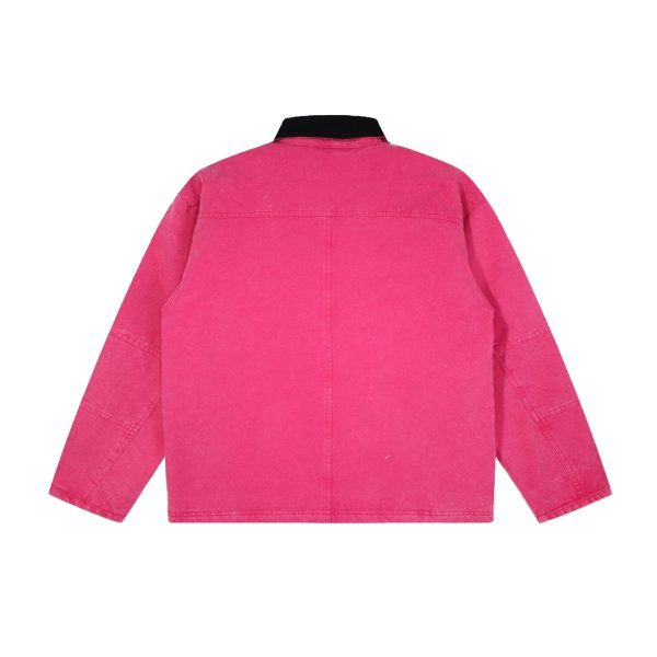 Stussy ワークジャケット 4ポケット ピンク