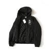 Stussy×Nike フードジャケット ストライプ ブラック
