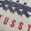 Stussy セーター 背面ロゴ刺繍 グレー