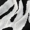 Stussy セーター ペイント柄 ブラック×ホワイト