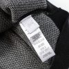 Stussy セーター ペイント柄 ブラック×ホワイト