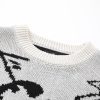 Stussy セーター アブストラクトプリント ベージュ