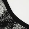 Stussy ニットベスト 人像プリント ブラック×ホワイト