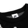Stussy セーター 背面グラフィック ブラック