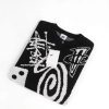Stussy セーター 背面グラフィック ブラック