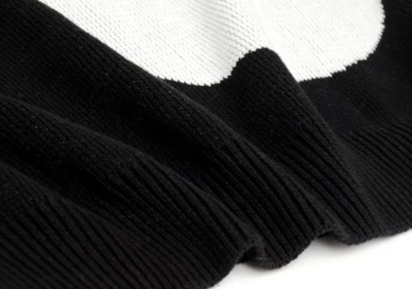 Stussy セーター 背面グラフィック ブラック