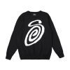 Stussy セーター ロゴ ブラック