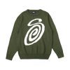 Stussy セーター ロゴ ブラック